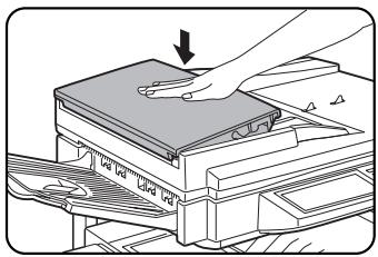 SAGEM MF 9535/MF 9545 - Close the document feeding area cover. - 1