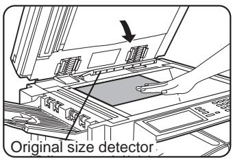 SAGEM MF 9535/MF 9545 - Set an original on the document glass. (page 7) - 1