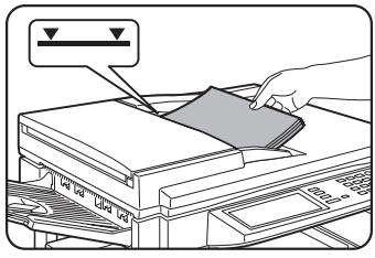 SAGEM MF 9535/MF 9545 - Place the original in the document feeder tray or on the document glass. (page 7) - 1