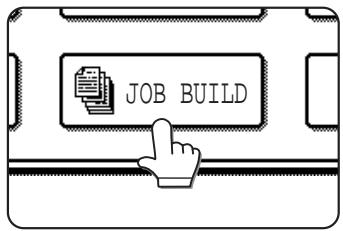 SAGEM MF 9535/MF 9545 - Touch the [JOB BUILD] key on the SPECIAL MODES screen. - 1