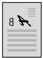SAGEM MF 9535/MF 9545 - ■ Automatic copy image rotation - rotation copying - 1