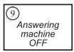 SAGEM PHONEFAX 2390 - List of available remote operations: - 11