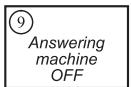 SAGEM PHONEFAX 2390 - DETACHABLE QUICK REFERENCE CARD - 9