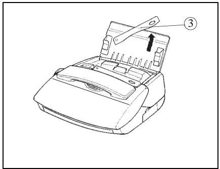SAGEM PHONEFAX 2440 - MODELS WITH A REMOVE PAPER TRAY - 2