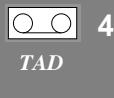 SAGEM PHONEFAX 2720 SMS - Selecting the type of TAD - 6