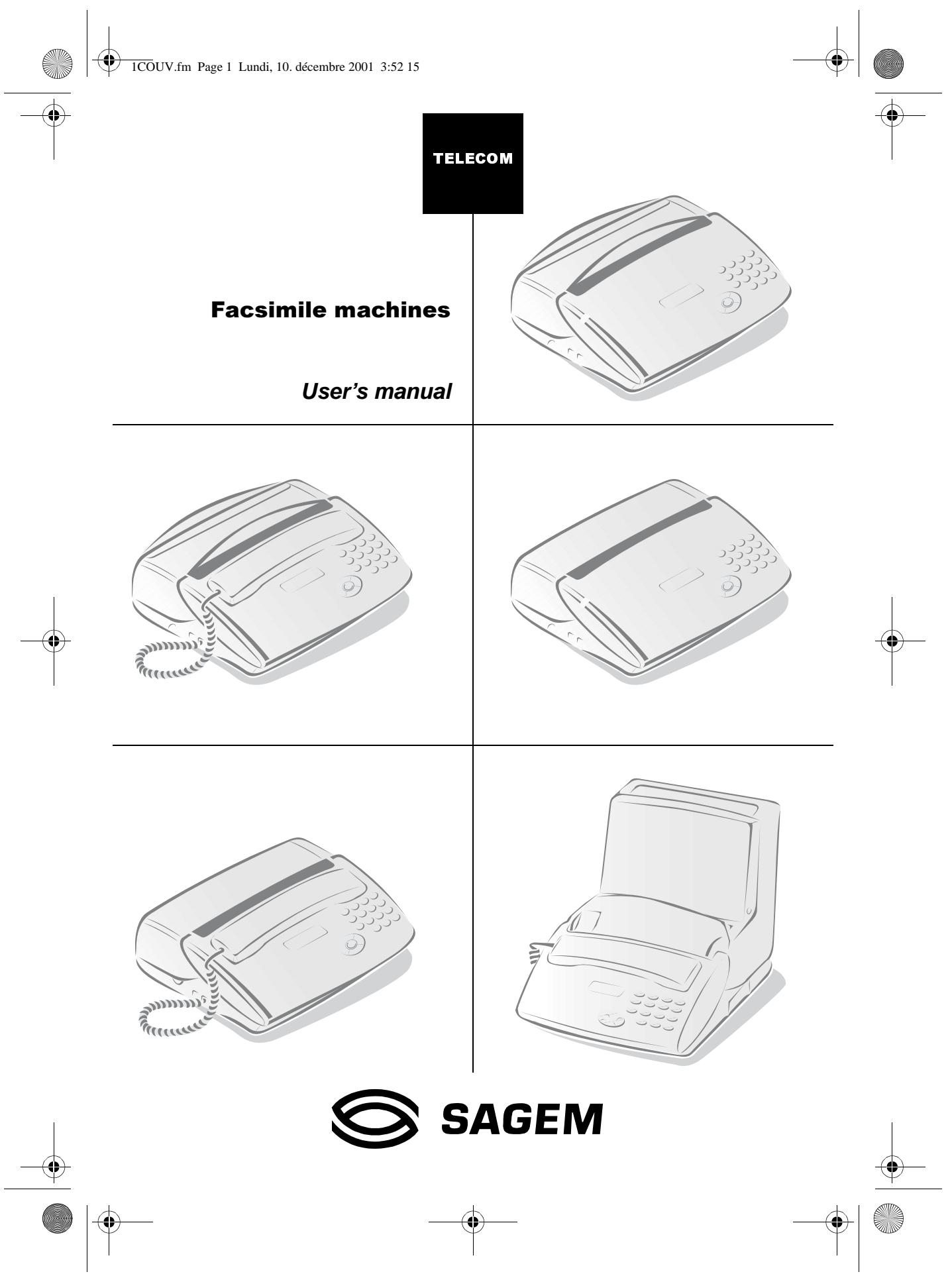 SAGEM PHONEFAX 2720 SMS - 1
