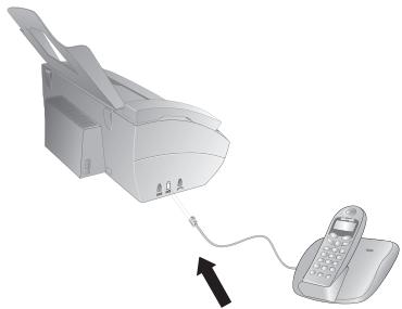 SAGEM PHONEFAX 47TS - Connection to the device - 1