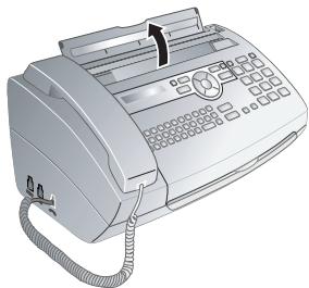 SAGEM PHONEFAX 47TS - Opening the cover - 1