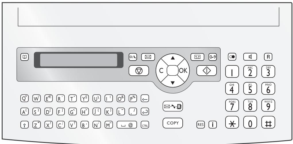 SAGEM PHONEFAX 47TS - Panel - 1