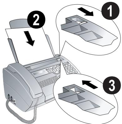SAGEM PHONEFAX 47TS - Inserting paper - 2