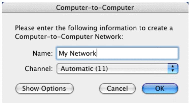 SAGEM PHOTO EASY 110 WIFI - Creating a Manual Network in Mac OS - 2