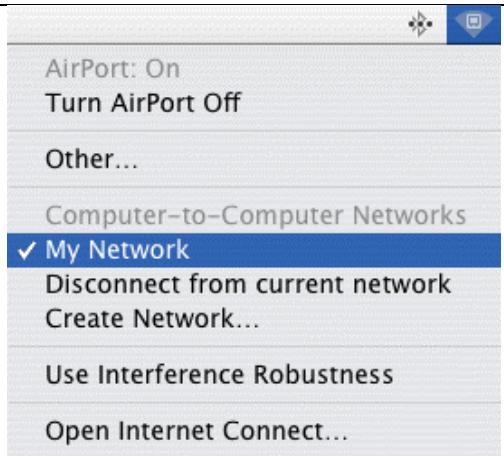 SAGEM PHOTO EASY 110 WIFI - Creating a Manual Network in Mac OS - 3