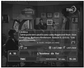 SAGEM PVR 6280T FR - 8-4 Changer la LISTE des favoris - 1