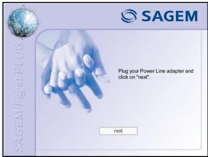 SAGEM TURBO PLUG - ③ The opposite screen appears. - 1