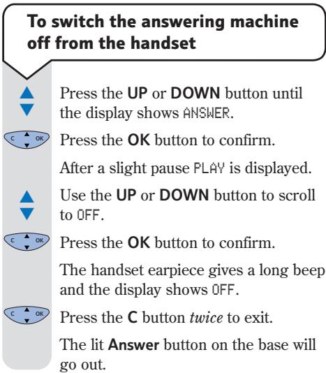 SAGEM WP 21-32 - To adjust the time allowed for recording incoming messages - 2