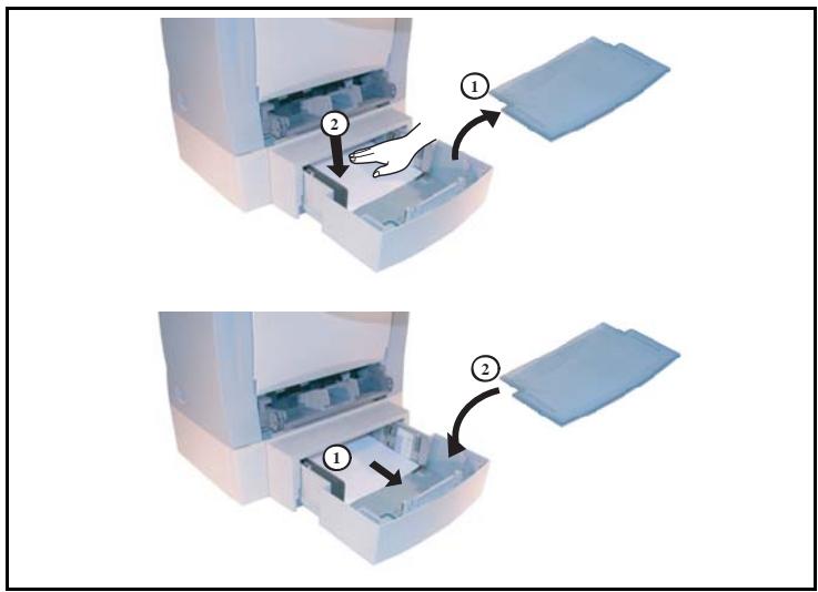 SAGEM MF 4640 - Paper jam at the feeders and trays - 4