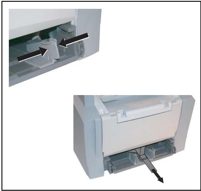 SAGEM MF 4640 - UNPACKING THE MACHINE PARTS - 3