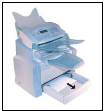 SAGEM MF 4640 - Paper jam at the feeders and trays - 3