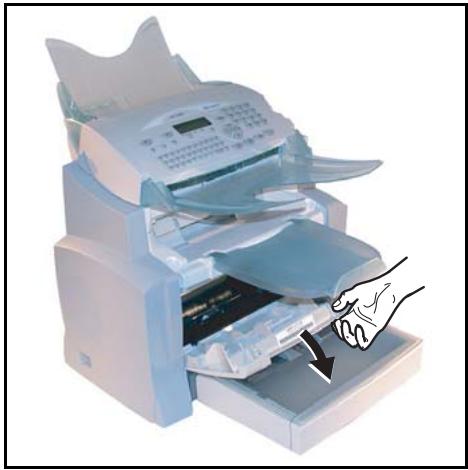 SAGEM MF 4640 - Replacing the toner cartridge - 1