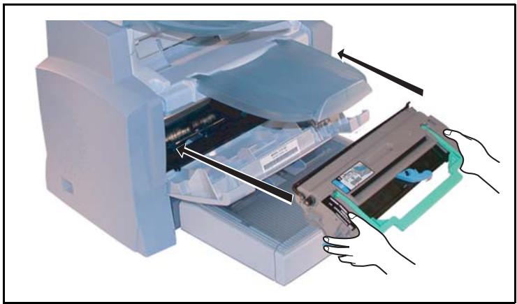 SAGEM MF 4640 - Replacing the toner cartridge - 10