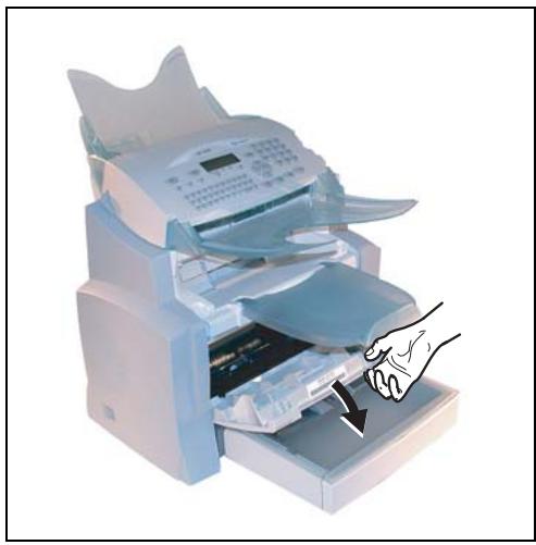 SAGEM MF 4640 - Cleaning the paper feed roller - 1