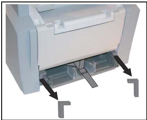 SAGEM MF 4640 - UNPACKING THE MACHINE PARTS - 2
