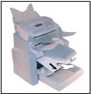 SAGEM MF 4640 - Paper jam at the feeders and trays - 1