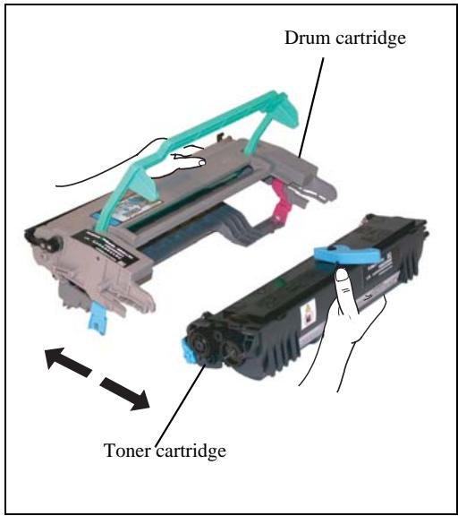 SAGEM MF 4640 - Replacing the toner cartridge - 5