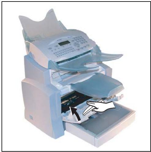 SAGEM MF 4640 - Cleaning the paper feed roller - 2
