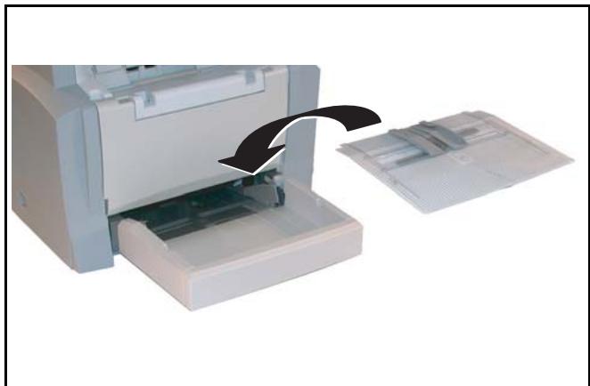 SAGEM MF 4640 - INSTALLING THE PRINTER PAPER TRAY - 2