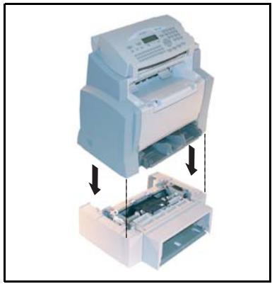 SAGEM MF 4640 - INSTALLING THE SECOND PAPER CASSETTE UNIT (OPTION) - 1