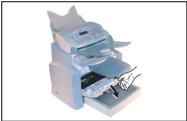 SAGEM MF 4640 - Replacing the drum cartridge - 1