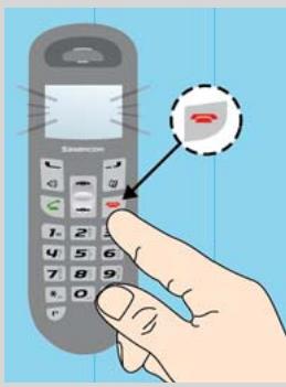 SAGEM D35V - Interrompre un rappel automatique - 2