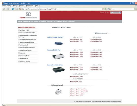 SAGEM FAST 1201 V2 - INSTALLATION ON THE ETHERNET PORT - 8