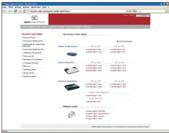 SAGEM FAST 1201 V2 - INSTALLATION ON THE ETHERNET PORT - 4