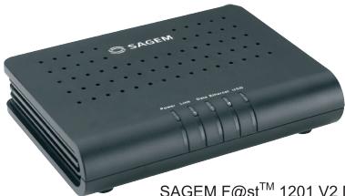 SAGEM FAST 1201 V2 - CONTENTS OF THE PACK - 5