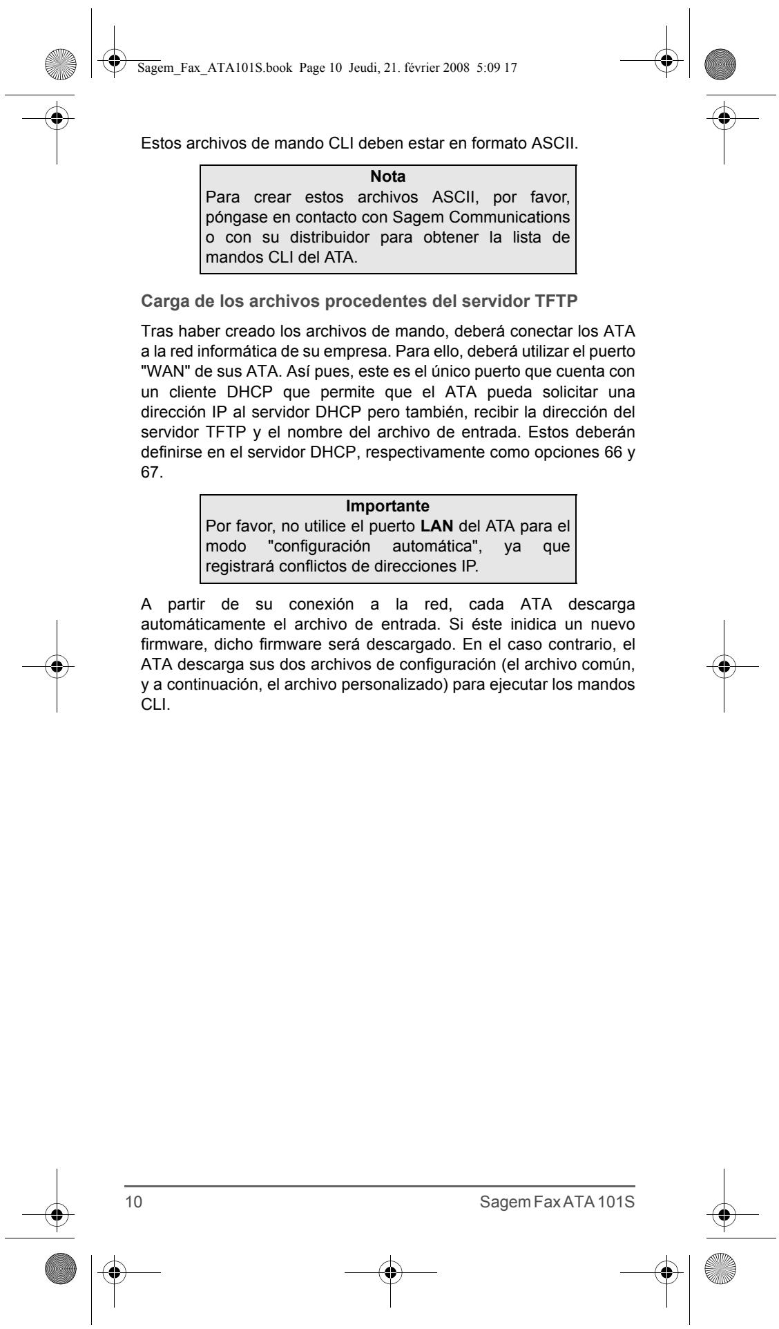 SAGEM FAX ATA 101S - Etapa 3 - Menu SIP Configuration > SIP general > Tel to IP routing table - 9