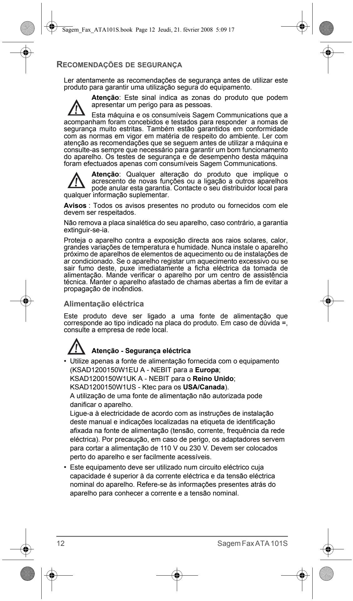 SAGEM FAX ATA 101S - Parametro eth0 - 16