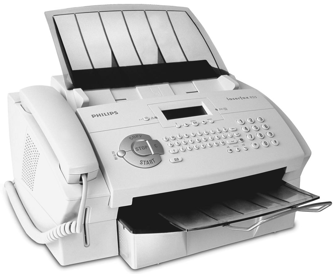 SAGEM LASERFAX 825 - Manuel d'utilisation - 1