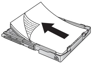 SAGEM LASERFAX 825 - Mise en place du papier - 4