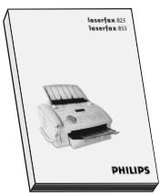 SAGEM LASERFAX 825 - Contenu de l'emballage - 6