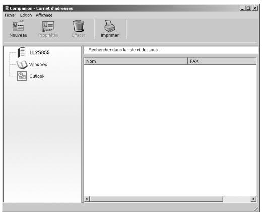 SAGEM LASERFAX 825 - Editer le répertoire téléphonique - 1