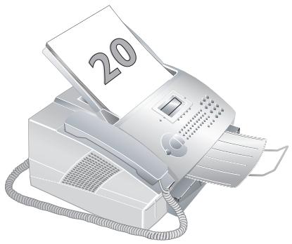 SAGEM LASERFAX 855 - Télécopie - 2