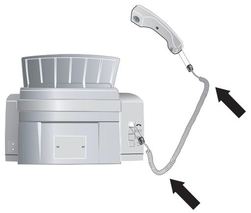 SAGEM LASERFAX 855 - Monter le plateau de sortie des documents - 2