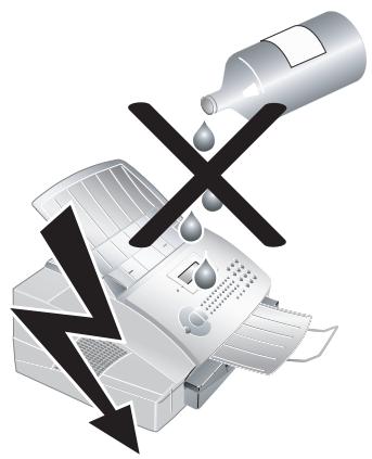 SAGEM LASERFAX 3260 - Safety Instructions - 3