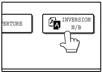SAGEM MF 9325 - Appuyez sur la touche + puis sur [inversion n/b] sur l'écran de menu des modes spéciaux. - 1