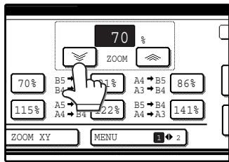 SAGEM MF 9325 - Selection manuelle du TAUX - 4