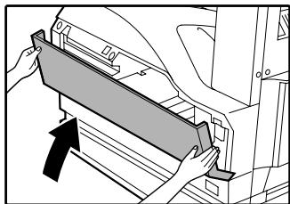 SAGEM MF 9325 - Tout en appuyant sur le levier de libération, insérez délicatement la cartouche de toner le long des guides afin qu'elle s'emboîte. - 5