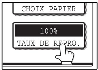 SAGEM MF 9325 - Selection manuelle du TAUX - 1