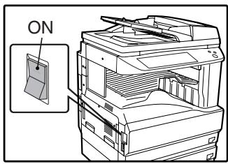 SAGEM MF 9325 - Mise sous tension - 1